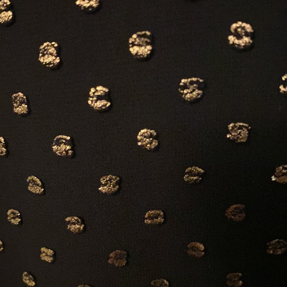 JCrew blouse- sleeveless with metallic dots.  NWOT - Picture 2 of 2